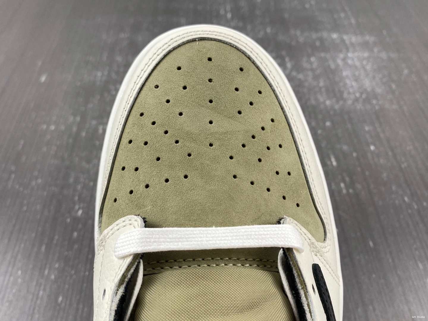 Retro 1 Neutral Golf Jordan FZ3124-200 Olive Low Scott Travis 0423